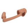 PRETTY LOVE - PENIS SLEEVE WITH ANAL PLUG NATURAL