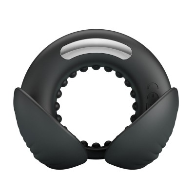 PRETTY LOVE - QUENTIN PENIS RING WITH TESTICULAR STIMULATOR