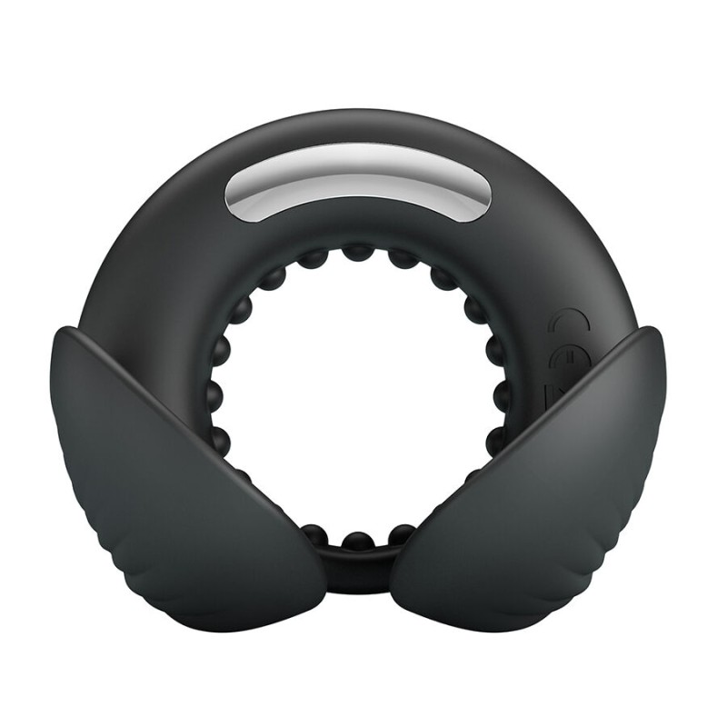 PRETTY LOVE - QUENTIN PENIS RING WITH TESTICULAR STIMULATOR