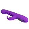 PRETTY LOVE - SABIEN RABBIT VIBRATOR WITH TAPPING STIMULATION AND PURPLE LED