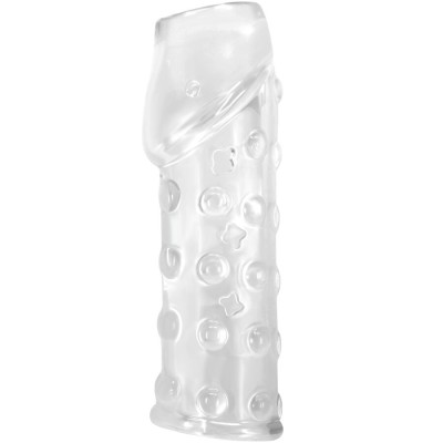 PRETTY LOVE - TIGHT AND VOLUMIZING PENIS SLEEVE TRANSPARENT