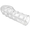 PRETTY LOVE - TIGHT AND VOLUMIZING PENIS SLEEVE TRANSPARENT