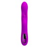 PRETTY LOVE - YALANDA RABBIT OSCILLATING VIBRATOR WITH LED DISPLAY PURPLE