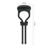 Pretty Love Anillo Vibrador Curitis Color Negro
