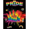 PRIDE - LGBT FLAG DILDO WAVE 17 CM