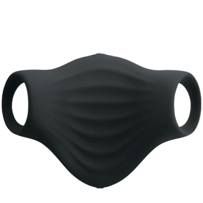 ROCKS- OFF - PALM BLACK FLEXIBLE VIBRATOR MASTURBATOR