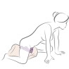 ROCKS- OFF - RUBY GLOW PURPLE SIT-ON VIBRATOR