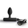 ROCKS-OFF - NOVA SOLARIS RECHARGEABLE SLIM & POWERFUL ANAL PLUG 16 FUNCTION BLACK