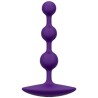 ROMP - AMP PURPLE FLEXIBLE SILICONE ANAL BEADS 12.5 CM PURPLE