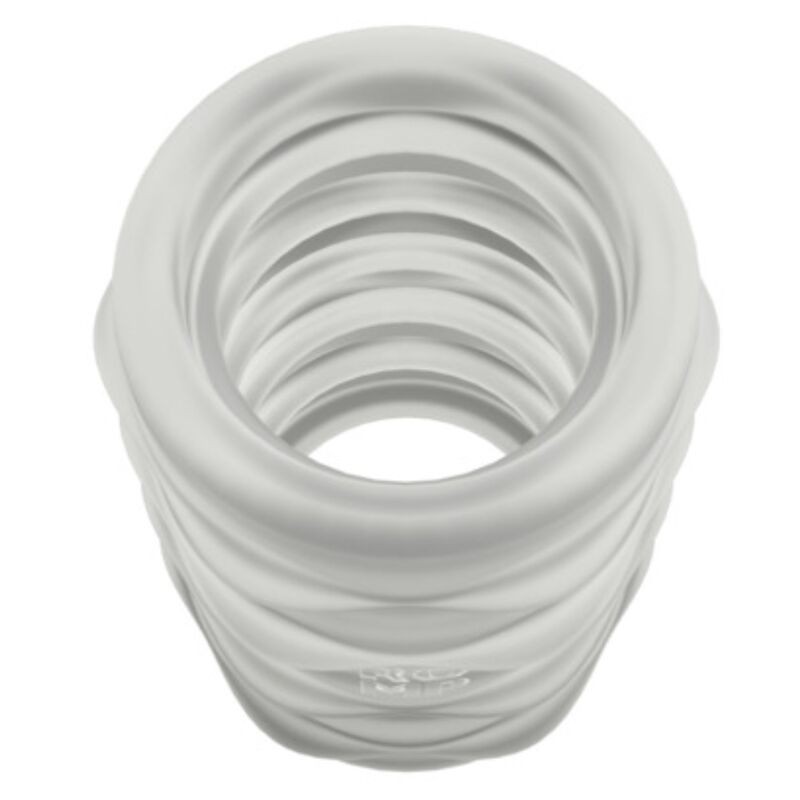ROMP - MOSH TRANSPARENT MALE MASTURBATOR WITH 6 CM REVERSBLE SHEATH