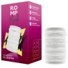 ROMP - MOSH TRANSPARENT MALE MASTURBATOR WITH 6 CM REVERSBLE SHEATH