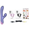 ROMP - PULSE RABBIT DUAL G-SPOT VIBRATOR ELECTRIC BLUE