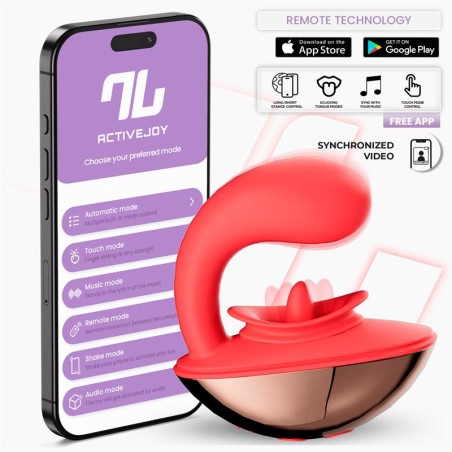 Rondy Estimulador con Vibración y Lengua con App