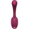 SATISFYER - G FOR GODDESS 2 RABBIT VIBRATOR BOTTLE BORDEAUX