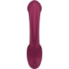 SATISFYER - G FOR GODDESS 2 RABBIT VIBRATOR BOTTLE BORDEAUX
