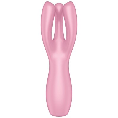SATISFYER - THREESOME 3 VIBRATOR PINK