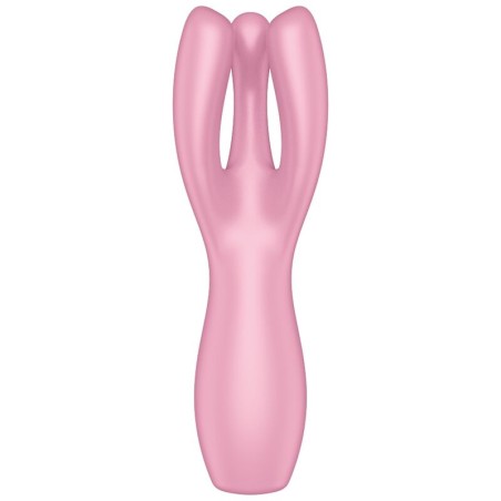SATISFYER - THREESOME 3 VIBRATOR PINK