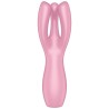 SATISFYER - THREESOME 3 VIBRATOR PINK