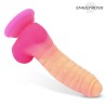 Scalidor Dildo Unicorn Brilla en la Oscuridad Silicona Líquida 18 cm