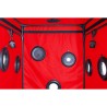 SECRET DOME - KINK CLUB CABIN SCANDALE BLACK & RED