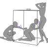 SECRET DOME - KINK CLUB CABIN SCANDALE PURPLE