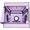 SECRET DOME - KINK CLUB LA NICHE CABIN PURPLE