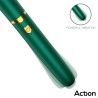 Secret Vert Estimulador Brocha de Maquillaje con Vibración Verde