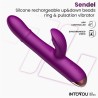 Sendel Vibrador con Anillo de Bolas Internas Up and Down y Pulsación con App
