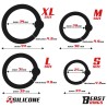 Set de 4 Anillos para el Pene Silicona
