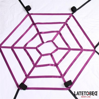 Set de Ataduras para la Cama en Tela de Araña