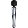 Silvery Wand Masajeador High-Tech Súper Potente Inalámbrico USB Color Cromo Silicona