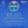 SKINS - LATEX-FREE CONDOMS PACK OF 4