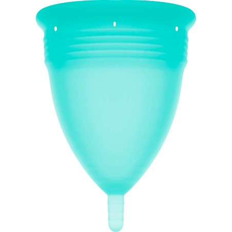 STERCUP - FDA SILICONE MENSTRUAL CUP AQUAMARINE - SIZE S