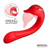 Swana Vibrador con Lengua y Ángulo Ajustable