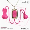 Tickly Pinzas para Pezones con Vibración, Control y Collar con APP