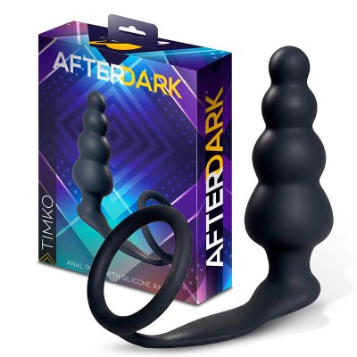 Timko Plug Anal con Anillo de Silicona