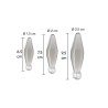 TOYJOY - ANAL PLAY 3-PIECE TRANSPARENT FINGER RIMMER