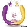 Two Lovers 3 in 1 Vibrador con Finger y Succión