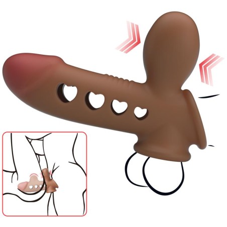Tyronn Funda para el Pene con Función de Inflado