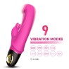 Vibrador con Rotación 360º Rosa