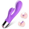 Vibrador Conejito Flexible Púrpura