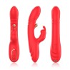 Vibrador Tickler con Thrusting Silicona Líquida