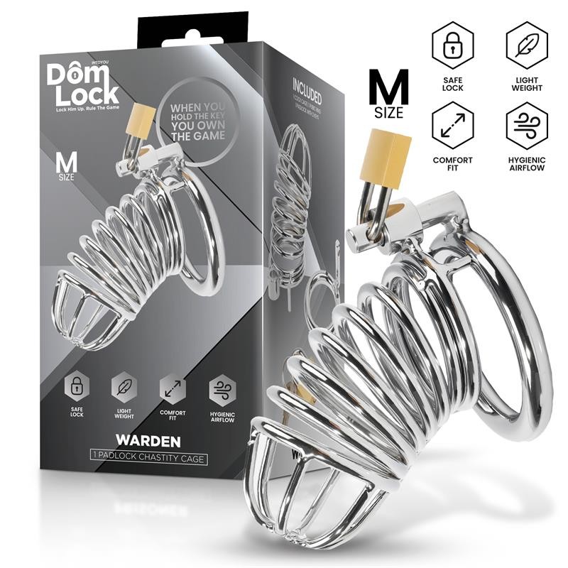 Warden Jaula para el Pene Talla M