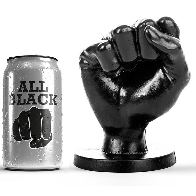 ALL BLACK - Manaza Anus 14 CM