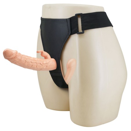BAILE - STRAP-ON DE DOBLE PENETRACIÓN CHARLOTTE HOLLOW FLESH