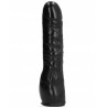 ALL BLACK - DILDO NEGRO REALISTA 20 CM