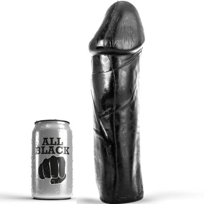 ALL BLACK - Pene 28 CM Sin Testículos