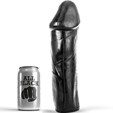 ALL BLACK - Pene 28 CM Sin Testículos