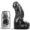 ALL BLACK - realista dong negro 17 cm