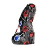 ALL BLACK - realista dong negro 17 cm